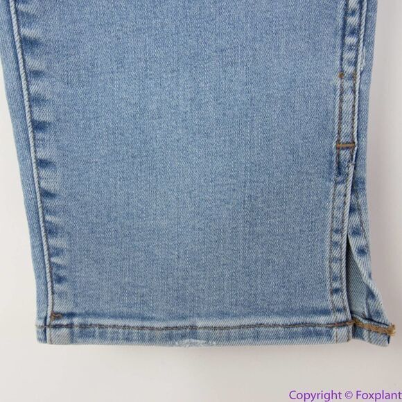 NEW High-Rise Slim Straight‎ Jeans in Stillwood Wash: Slit-Hem Edition, 29 - Picture 10 of 15